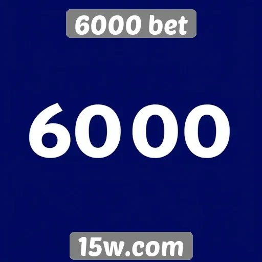 Acessibilidade do site 6000 bet para dispositivos móveis
